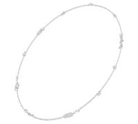 Swarovski Mesmera White Rhodium Plated Marquise Cut Necklace