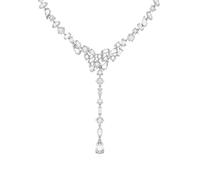 Swarovski Mesmera Y Necklace Mixed Cut White Rhodium Plated