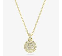 Swarovski Meteora Gold Plated White Crystal Necklace 5683443