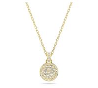 Swarovski Meteora White Crystal Gold-Tone Plated Necklace - 40cm