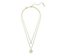 Swarovski Meteora White Gold-tone Plated Layered Pendant 5683442 -