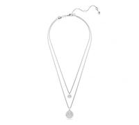Swarovski Meteora White Rhodium Plated Layered Pendant 5684244 - Classic