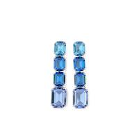 Swarovski Millenia crystal-embellished drop earrings - Silver OS