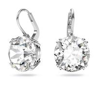 Swarovski Millenia Drop Earrings, Round Cut Clear Crystals in a Rhodium Plated Setting, from the Millenia Collection