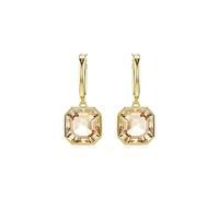 Swarovski Millenia gold-tone crystal-embellished hoop earrings OS