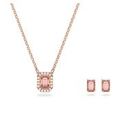Swarovski Millenia Rose Gold Tone Plated Crystal Jewellery Set 5620548