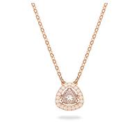 Swarovski Jewellery Swarovski Millenia Trilliant Cut Rose Gold Tone Necklace 1.1cm, 38-43cm
