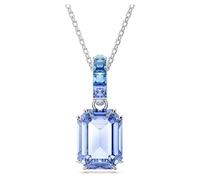 Swarovski Jewellery Swarovski Millenia Octagon Cut Blue Crystal Necklace 3.9 x 1.5cm, 65-75cm