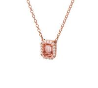 Swarovski Millenia Pink Sparkling Dance Necklace - Rose gold