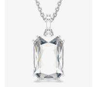 Swarovski Millenia Rhodium Plated Octagon White Crystal Pendant Necklace 5725768