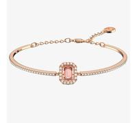 Swarovski Millenia Rose Gold Tone Plated Pink & White Crystal Bangle 5620555