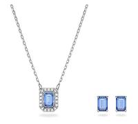 Swarovski , Elegance meets Sparkle Set ,Blue female, Sizes: ONE SIZE