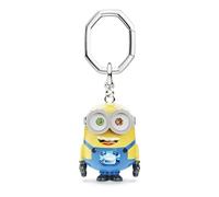 Swarovski Minions Bob key ring, Multicolored, Stainless steel