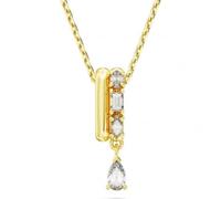 Swarovski Mixed Cuts White Gold-tone Plated Dextera Pendant 5653333 - Crystal / Gold-tone Plated