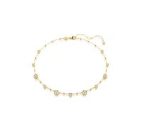 SWAROVSKI “NEW Swarovski Imber Necklace Round Cut Scattered Crystals White Gold-