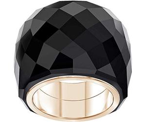 Swarovski NIRVANA 32010502 Women's Ring Metal Swarovski Crystal 52 Black