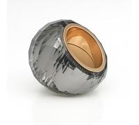 Swarovski Nirvana Cocktail Ring, White Clear Crystal Grey Size 52/S 5474356