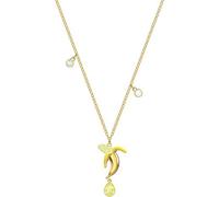 Swarovski No Regrets Banana Pendant, Multi-Coloured, Gold Plating