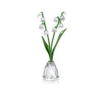 Swarovski Florere Lily Of The Valley 5721541 - Unisex Green 5 x 4.4 x 14.1