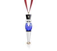 Swarovski Ornaments Swarovski Holiday Cheers Blue Nutcracker Ornament 7.6 x 1.8 x 1.7cm