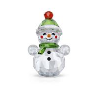 Swarovski Ornaments Swarovski Holiday Cheers Rocking Snowman 4.6 x 2.5 x 3cm