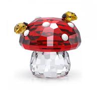 Swarovski Ornaments Swarovski Idyllia Mushroom & Ladybugs 3.6 x 3.5 x 3.7cm