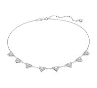 Swarovski Ortyx Necklace, Triangular Cut White Crystals in a Rhodium Plated Setting, from the Millenia Collection