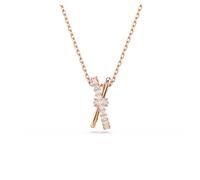 Swarovski Hyperbola Rose Gold-tone Plated Mixed Cuts Twist Pendant 5689788 - Crystal / Rose Gold-tone Plated