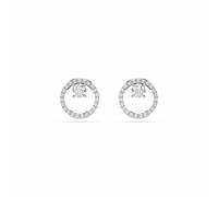 Swarovski Rhodium Plated Crystal Constella Stud Earrings