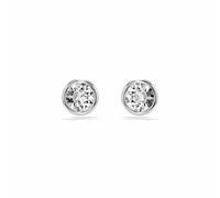Swarovski Rhodium Plated Crystal Imber Stud Earrings