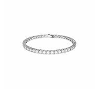 Swarovski Rhodium Plated Crystal Matrix Tennis Bracelet