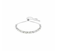 Swarovski Jewellery Swarovski Matrix Crystal & Pearl Adjustable Slider Bracelet 0.3cm, 11-24cm