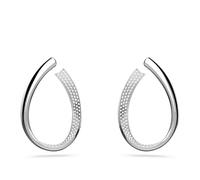 Swarovski Exist Silver Loop Earrings