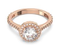 Swarovski Ring CONSTELLA:Ring RND PV L White/Ros 55 5639404 Brand, One Size, Metal, No Gemstone
