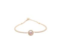 Una bangle, Round cut, Purple, Rose gold-tone plated