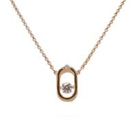 Swarovski Rose Gold Sparkling Dance Necklace Ladies Jewellery - NEW GENUINE