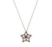 Swarovski Rose Gold Star & Dancing Diamond Necklace 5617766