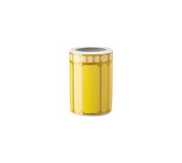 Signum vase, Porcelain, Medium, Yellow