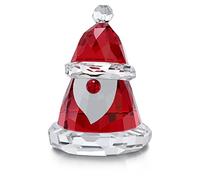 Swarovski Santa Claus Ornament, Red and Clear Crystal Figurine, from the Holiday Cheers Collection