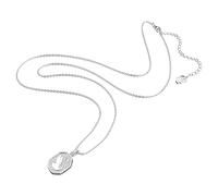 Swarovski Swan Necklace, Pav? Crystals in a Rhodium Plated Setting, from the Signum Collection