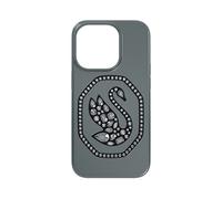 Swarovski Signum smartphone case, Swan, iPhone 14 Pro Max, Black