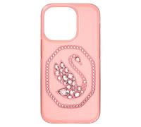 Swarovski Signum smartphone case, Swan, iPhone 14 Pro, Pink