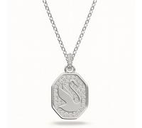 Swarovski Signum Swan Necklace Pavè Crystals In A Rhodium Plated Setting 5621098