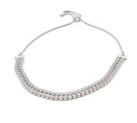Swarovski Silver Bracelet Subtle Collection Ladies Jewellery NEW GENUINE
