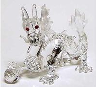 SWAROVSKI SILVER CRYSTAL - DRAGON 1997 SCS ANNUAL PCE - BNIB - RARE COLLECTABLE