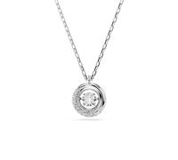 Swarovski Dextera Pendant, Crystal, Rhodium Plated