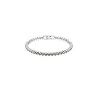 Swarovski Jewellery Swarovski Imber Emily Round Cut Black Crystal Tennis Bracelet 0.3cm, 16.5 - 18.5cm