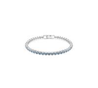 Swarovski Silver Imber Emily Blue Round Cut Tennis Bracelet