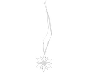Swarovski Silver Star Christmas Ornament
