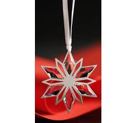 SWAROVSKI SILVER STAR CHRISTMAS ORNAMENT 5064261 MINT BOXED RETIRED RARE